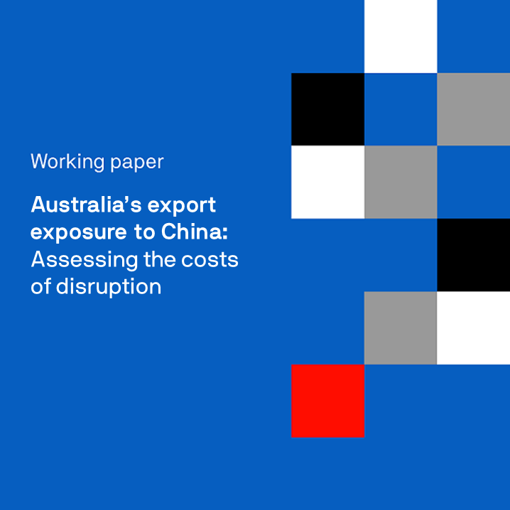 Australia’s export exposure to China: Assessing the costs of disruption
