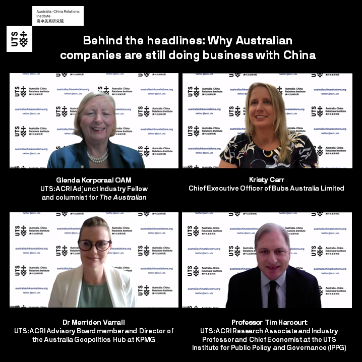 Behind the headlines: Why Australian companies are still doing business with China - Report launch