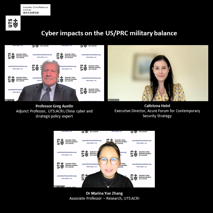 Cyber impacts on the US/PRC military balance | WEBINAR