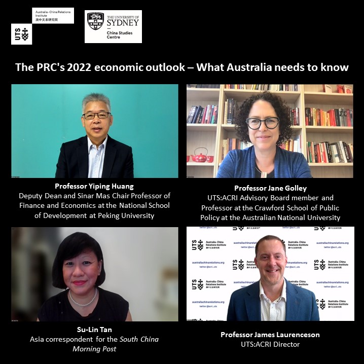 The PRC's 2022 economic outlook – What Australia needs to know | WEBINAR